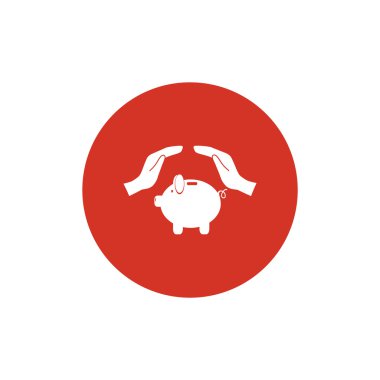 El simgesi ile Piggy banka