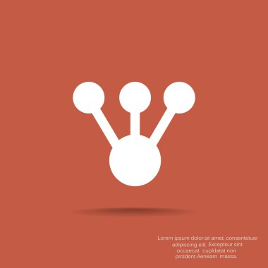 Moleküler bileşik web simgesi