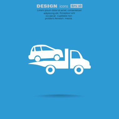 Araba tahliye simgesi