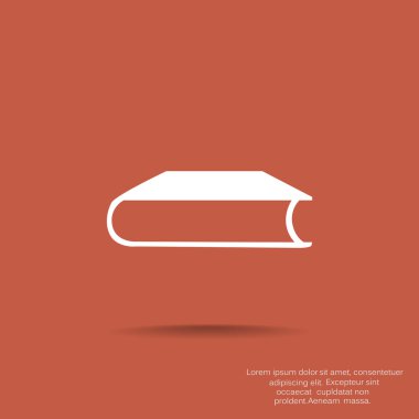 Kapalı kitap web simgesi