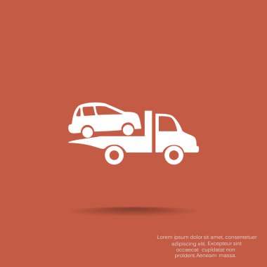 Araba tahliye simgesi