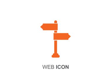 Yol işaretçi web simgesi