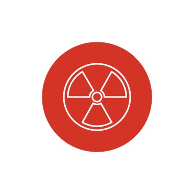 Radyasyon sembolü web simgesi