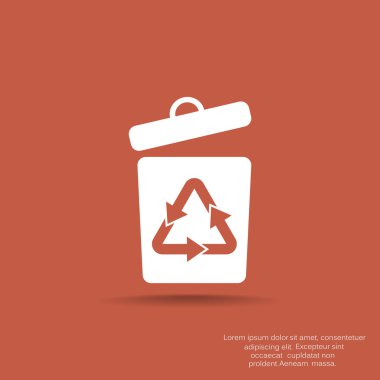 çöp kutusu simgesini