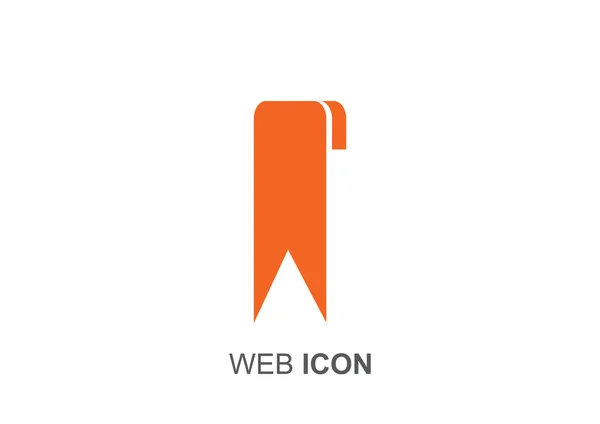 Marcador de icono web — Vector de stock