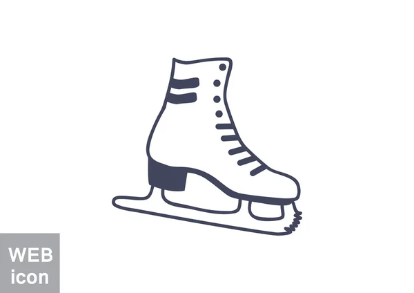 Icône web Skates — Image vectorielle