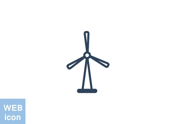 Icono del generador eólico — Vector de stock