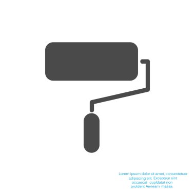 Boya silindiri web simgesi