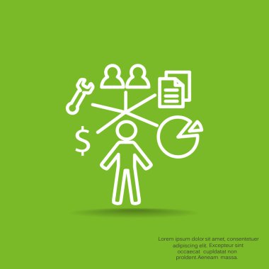 İş basit web simge kümesi