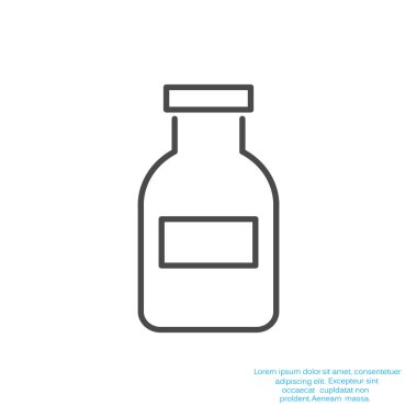 Tıp şişe web simgesi