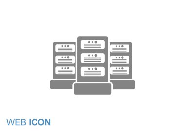 Veri sunucuları web simgesi