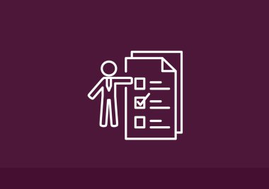 İnsan ile web simgesi listelemek için