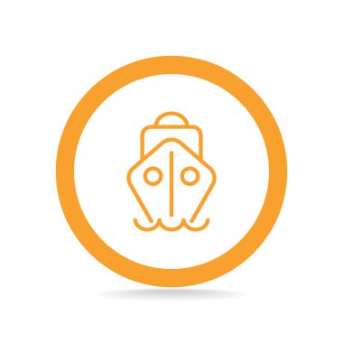 Basit römorkör web simgesi