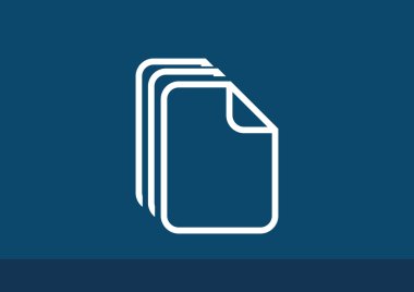 Dosyaları veya belgeleri web simgesi