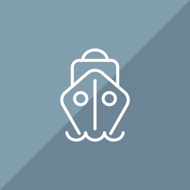 Basit römorkör web simgesi