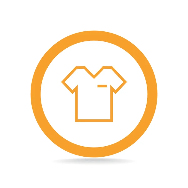 T-shirt icona web — Vettoriale Stock