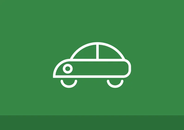 Simple car web icon — Stock Vector