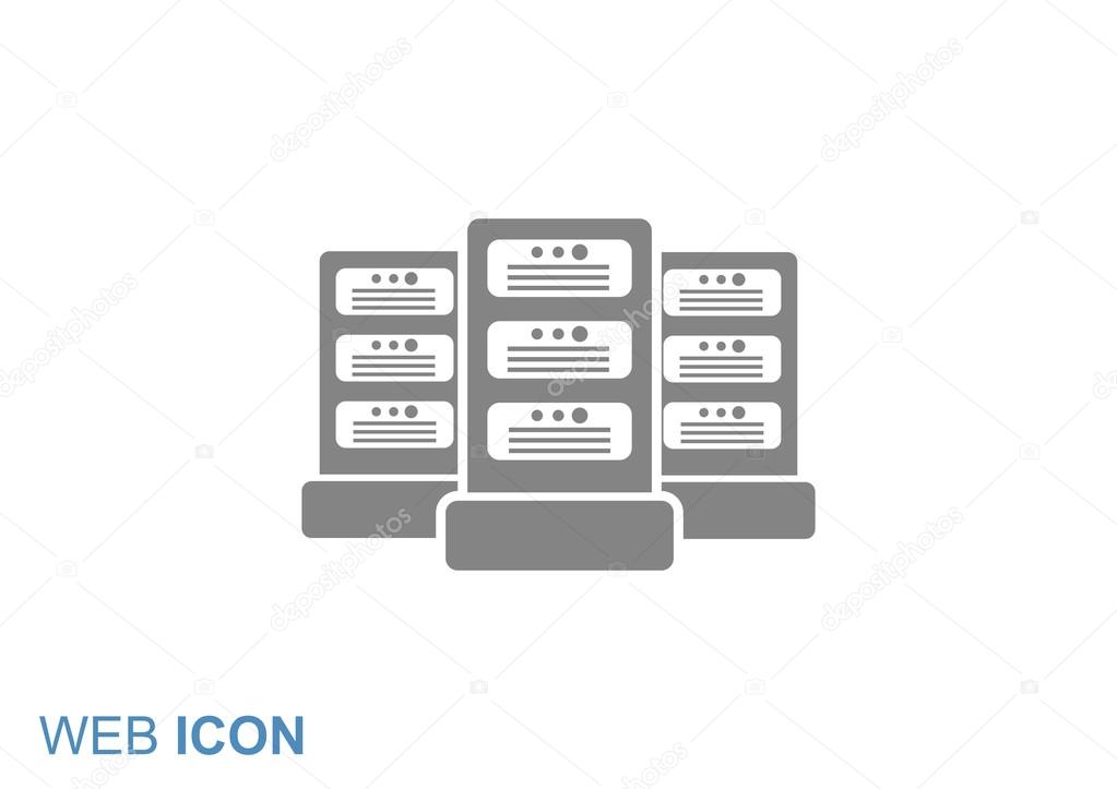 Data servers web icon