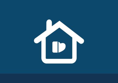 Ev basit web simgesi