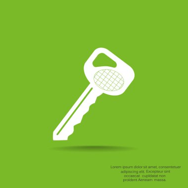 Basit anahtar web simgesi