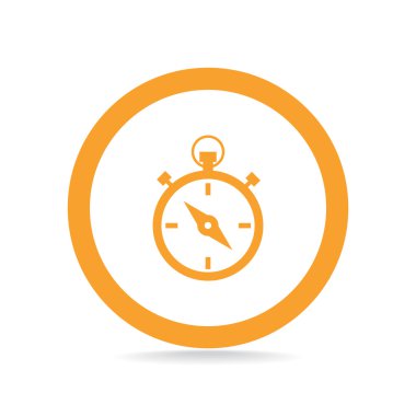 Basit kronometre web simgesi