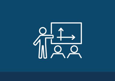 insanlar sunum basit simgesini