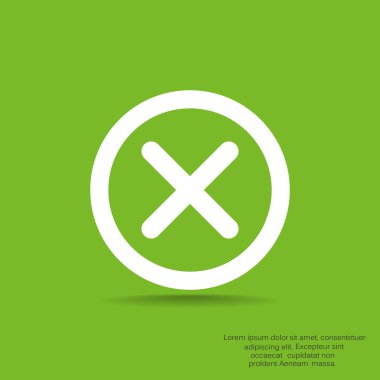 Sembol basit web simgesini Kaldır