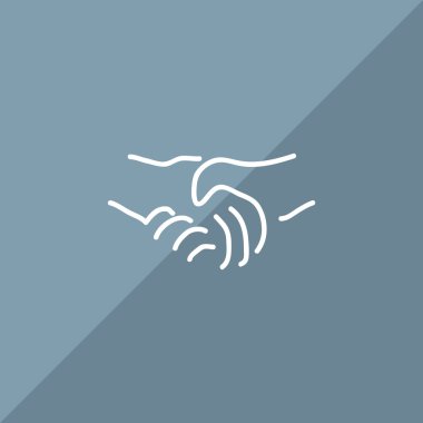 Eller simgesini, başka sallayarak