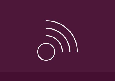 Kablosuz dalgalar web simgesi
