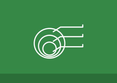 Yuvarlak Infographic web simgesi