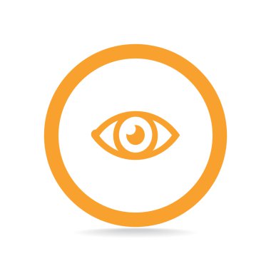 İzlerken göz web simgesi