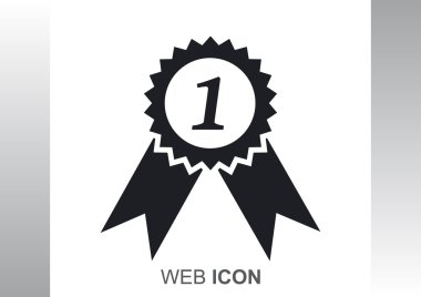 İlk yer web simgesi için madalya