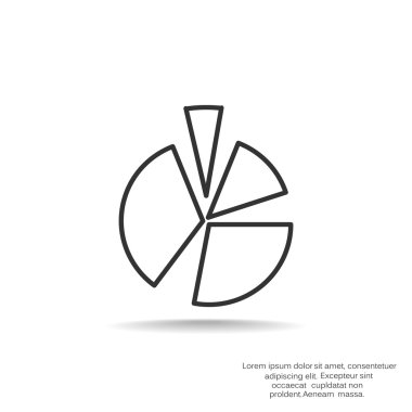 Yuvarlak Infographic web simgesi