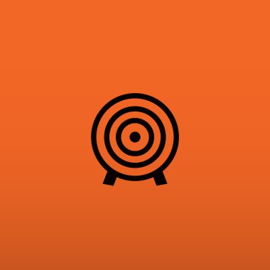 Yuvarlak hedef web simgesi