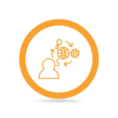 İş basit web simgeler kümesi