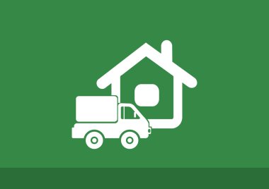 Kamyon evi web simgesinin yanında