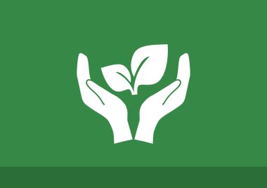 El simgesi yapraklarda