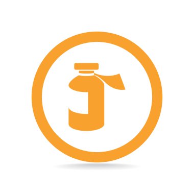Tıp şişe web simgesi