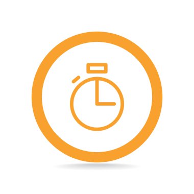 Basit kronometre web simgesi
