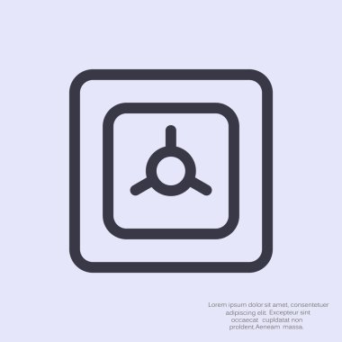 Basit güvenli illüstrasyon