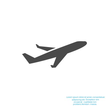 uçak web simgesi