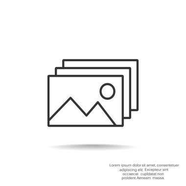 Manzara resim web simgesi