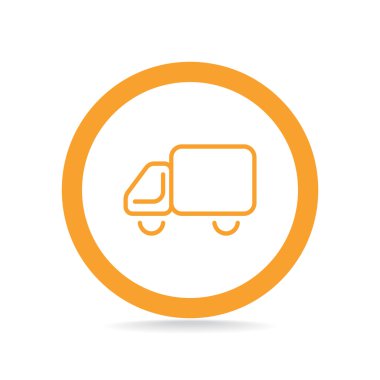 Basit kamyon web simgesi