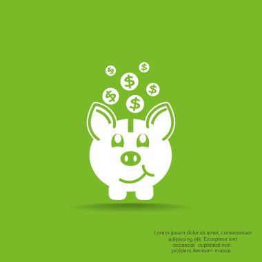 kumbara düşen paraları ile