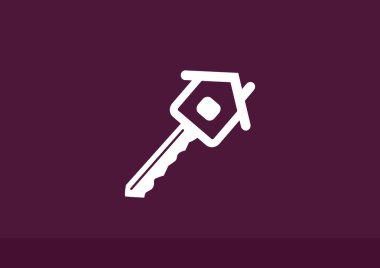 Ev anahtar web simgesi