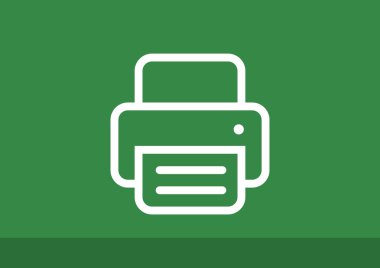 Kağıt ile çalışma yazıcı