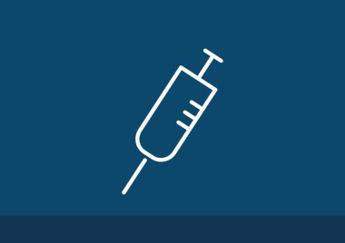 Basit şırınga web simgesi