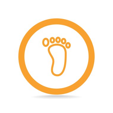 Çıplak çocuk ayak parça