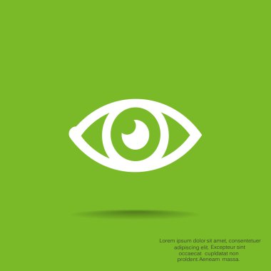 İzlerken göz web simgesi