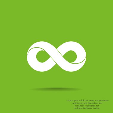 Sonsuzluk sembolü web simgesi